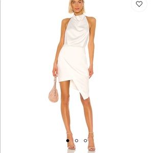 Elliatt Revolve Dress, White, Size small